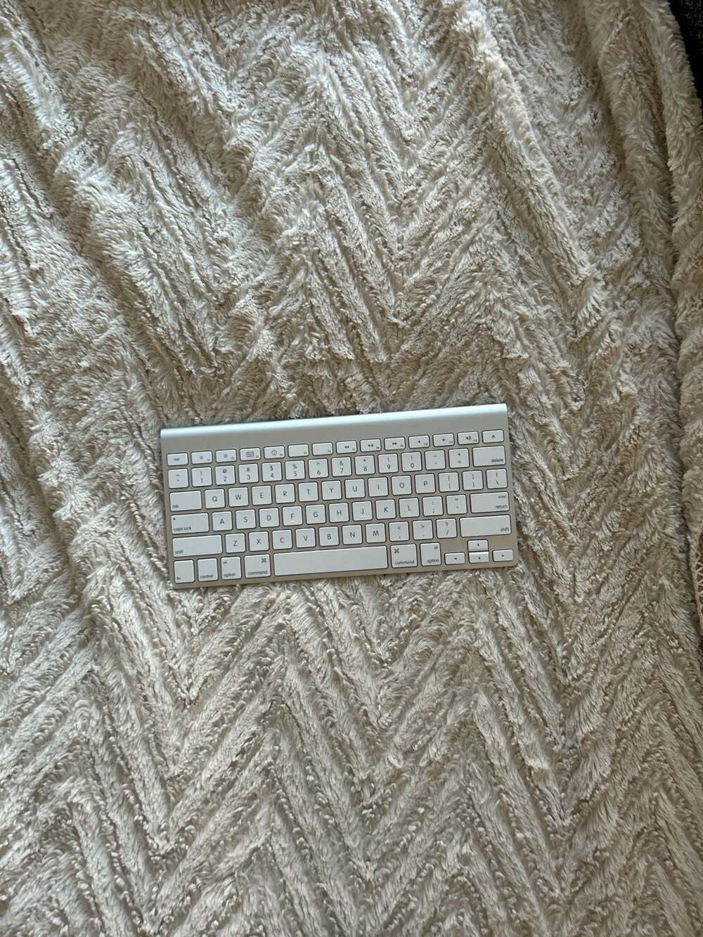 Apple Wireless Bluetooth Keyboard A1314 Silver/White